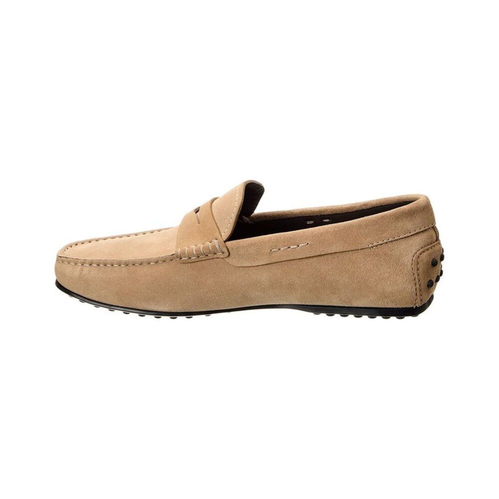 Tod’S City Gommino Suede Driver, Brown - Picture 2 of 5